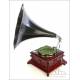 Antique Spanish His Masters Voice Gramophone-Phonograph. Mod. 9. Spain, 1915