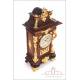 Antique German Lenzkirch Mantel Clock. Germany, Circa 1900
