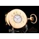 Antiguo Reloj de Bolsillo con Sonería de minutos. Oro 18K. Hausmann & Co. Circa 1905