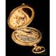 Antique Minute Repeater Pocket Watch. 18K Gold. Hausmann & Co. Circa 1905