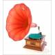 Antique Spanish His Masters Voice Gramophone. Model 4. Spain, 1920