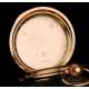 Antique Quarter Repeater Pocket Watch. Triple Chime + Chrono. 14K Gold. 65 mm. Circa 1900