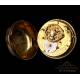 Antiguo Reloj de Bolsillo Catalino Suizo Jaques Coulin & Amy Bry. Circa 1785