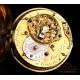 Antique Swiss Jaques Coulin & Amy Bry Verge Fusee Pocket Watch. Circa 1785