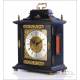 Antique British Mantel Clock with Westminster Quarters. London, 1920s-30s