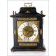 Antiguo Reloj de Sobremesa Británico con Sonería Westminster. Londres, años 20-30