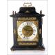 Antique British Mantel Clock with Westminster Quarters. London, 1920s-30s