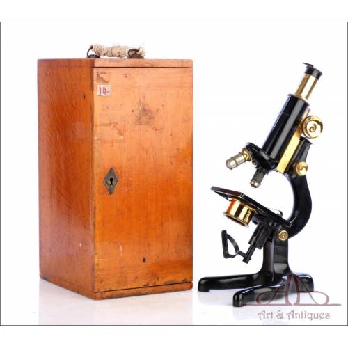 Antique Watson Kima Microscope. England, Circa 1935