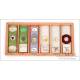 Collection of 72 Antique Microscope Slides. 19th and 20th Centuries.