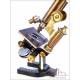 Antique Bausch & Lomb Microscope. Germany, Circa 1900