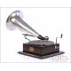 Antique Berliner 4 Gramophone - Phonograph. France, 1902-1905