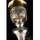 Antique Chalice. Napoleonic Empire Style. Solid Silver. France, 1818-38