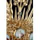 Striking Antique Gilt-Silver Monstrance with Enamels. France, Circa 1890