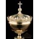 Antique Silver Ciborium 100% Silver. France, 19th Century