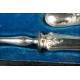 Antique Silver Serving Cutlery Set, y Veyrat. Paris, Circa 1840