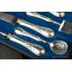 Antique Silver Serving Cutlery Set, y Veyrat. Paris, Circa 1840