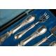 Antique Silver Serving Cutlery Set, y Veyrat. Paris, Circa 1840