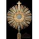 Striking Solid Silver Monstrance. Italy, Circa 1950. 100% Silver