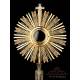 Striking Solid Silver Monstrance. Italy, Circa 1950. 100% Silver