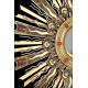 Striking Solid Silver Monstrance. Italy, Circa 1950. 100% Silver