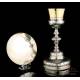 Very Antique Spanish Solid-Silver Chalice, 100% Silver. Spain, Circa 1770