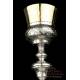 Very Antique Spanish Solid-Silver Chalice, 100% Silver. Spain, Circa 1770