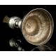 Very Antique Spanish Solid-Silver Chalice, 100% Silver. Spain, Circa 1770