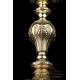 Antique Gilt Silver Chalice with Paten. France, Circa 1900