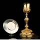 Baroque Chalice. Gilt Silver. 19th Century. Circa 1880. France. 100% Silver