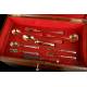 Striking Antique Solid Gilt-Silver Cutlery Set by Odiot. Paris, Circa 1900