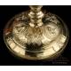 Antique Gilt-Silver Ciborium. France, Circa 1900