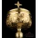 Antique Gilt-Silver Ciborium. France, Circa 1900