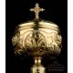 Antique Gilt-Silver Ciborium. France, Circa 1900