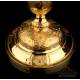 Antique Gilt Silver Ciborium. Paris, France. 1819-1838