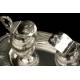 Very Rare Solid Silver Chalice and Cruets Set. France, Circa 1860