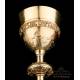 Antique Gilt Silver Chalice with Case. France, Circa 1900