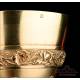 Antique Gilt Silver Chalice with Case. France, Circa 1900