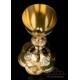 Antique Gilt Silver Chalice with Case. France, Circa 1900