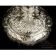 Extraordinary Antique Solid-Silver Chalice. Storing Case. France, Circa 1880