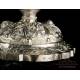 Extraordinary Antique Solid-Silver Chalice. Storing Case. France, Circa 1880