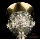 Extraordinary Antique Solid-Silver Chalice. Storing Case. France, Circa 1880