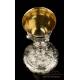 Extraordinary Antique Solid-Silver Chalice. Storing Case. France, Circa 1880