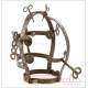 Authentic Inquisition Torture Mask. Spectacular and 100% Original. Rome, 1810