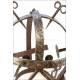 Authentic Inquisition Torture Mask. Spectacular and 100% Original. Rome, 1810