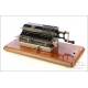 Antique Brunsviga MR Mechanical Calculator. Germany, 1920s