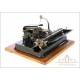 Antique Mignon 4 Typewriter in Amazing Condition. France, 1923