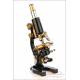 Amazing Antique Professional Leitz Wetzlar Microscope. Germany, 1906