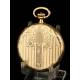 Antique Longines 18K Gold Pocket Watch. Switzerland, Circa 1920