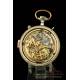 Antique Repeater Angelus Pocket Watch with Chronometer. Switzerland, Circa 1900