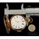Antique Gold Filled Quarter-Repeater Pocket Watch. Switzerland, Circa 1920